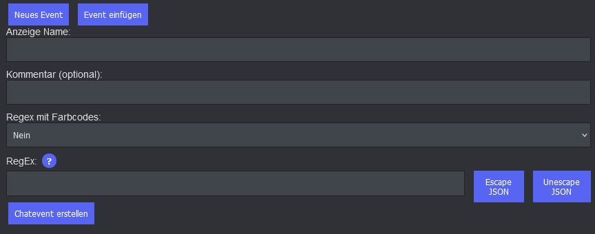 Event erstellen